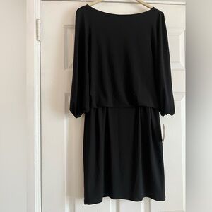 Jessica Simpson Black Long Sleeve Dress